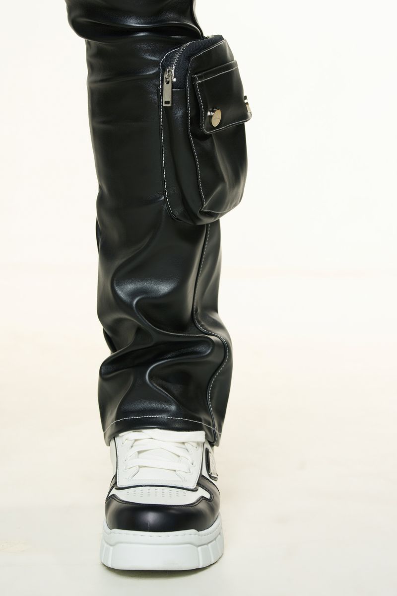 "FLOAT ON" CARGO FLAIR STACK LEATHER (BLACK)