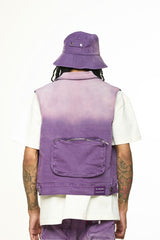 "PROTECT YOUR ENERGY" CARGO VEST (LAVANDER)