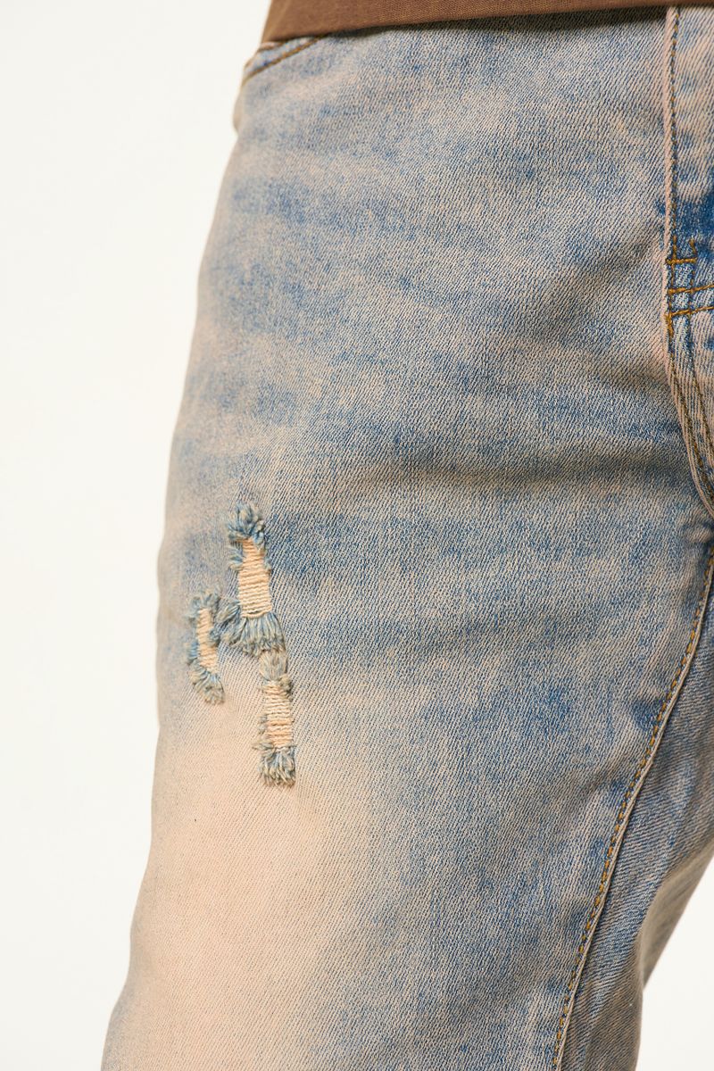 "STRESS FREE" SKINNY DENIM (MEDIUM BLUE)