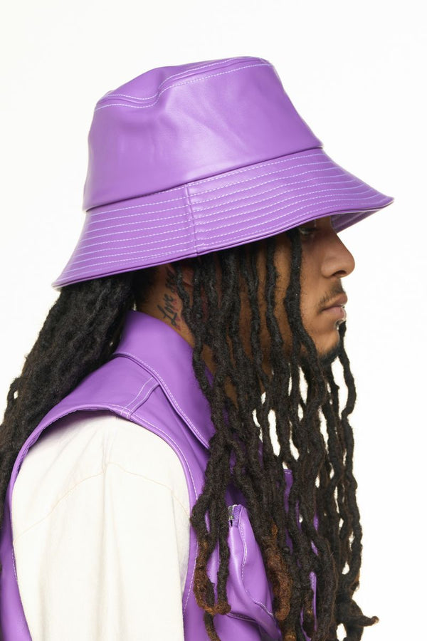 "FLOAT ON" BUCKET HAT (ELECTRIC VIOLET)