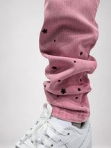 Milkyway Rhinestone SKINNY DENIM (Pink Wash)
