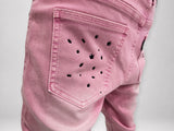 Milkyway Rhinestone SKINNY DENIM (Pink Wash)