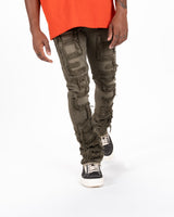 "INSPIRED BY" FLARE STACK DENIM