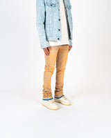 "UNLEASHED PHEELINGS" FLARE STACK DENIM