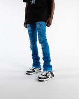 "INSPIRED BY" FLARE STACK DENIM