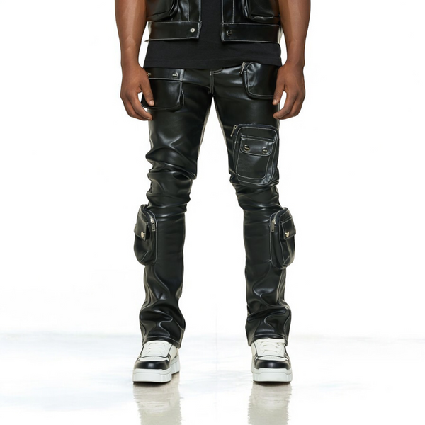 "FLOAT ON" CARGO FLAIR STACK LEATHER (BLACK)