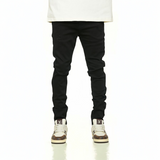 "ECLIPSE" SKINNY DENIM (JET BLACK)