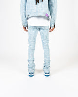 "ON MY MIND" FLARE STACK DENIM