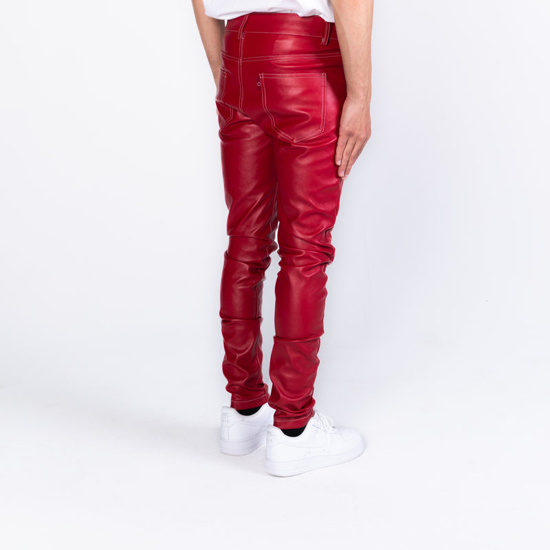 "BE THE CHANGE" SKINNY LEATHER